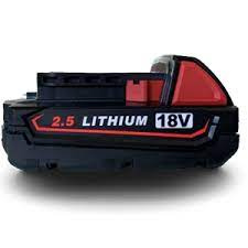 Ersättningsbatteri till Milwaukee elverktyg, 18V, 2,5Ah in de groep HUISHOUDEN & TUIN / Gereedschap / Batterijen voor Elektrisch Gereedschap bij TP E-commerce Nordic AB (38-82342)