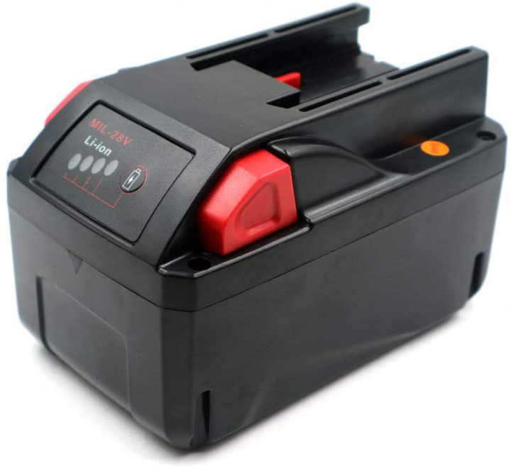 Vervangende accu voor Milwaukee elektrisch gereedschap, 28V, 2.5Ah in de groep HUISHOUDEN & TUIN / Gereedschap / Batterijen voor Elektrisch Gereedschap bij TP E-commerce Nordic AB (38-82343)