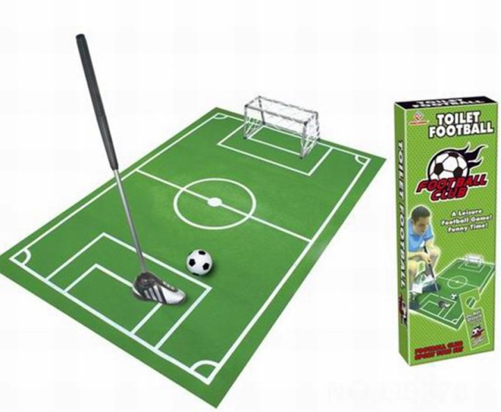 Voetbal op het toilet 104 x 69 cm in de groep SPORT, VRIJE TIJD & HOBBY / Leuke dingen / Leuke dingen bij TP E-commerce Nordic AB (38-82382)