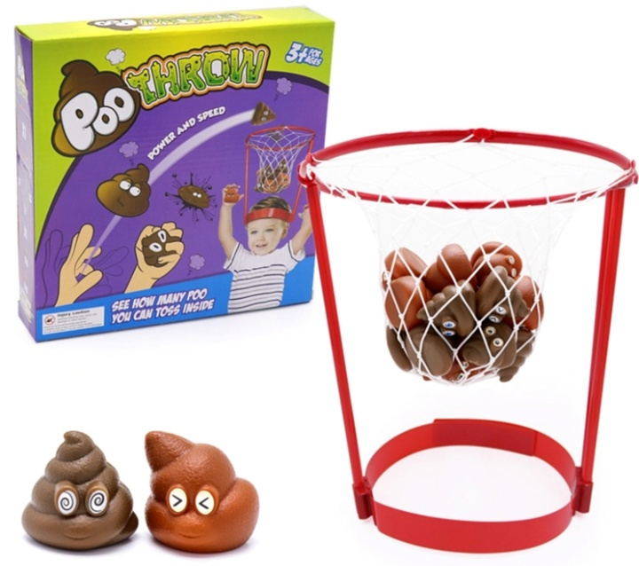 Throw-a-poop spel in de groep SPEELGOED, KINDER- & BABYPRODUCTEN / Speelgoed / Bordspellen / Familiespellen bij TP E-commerce Nordic AB (38-82409)