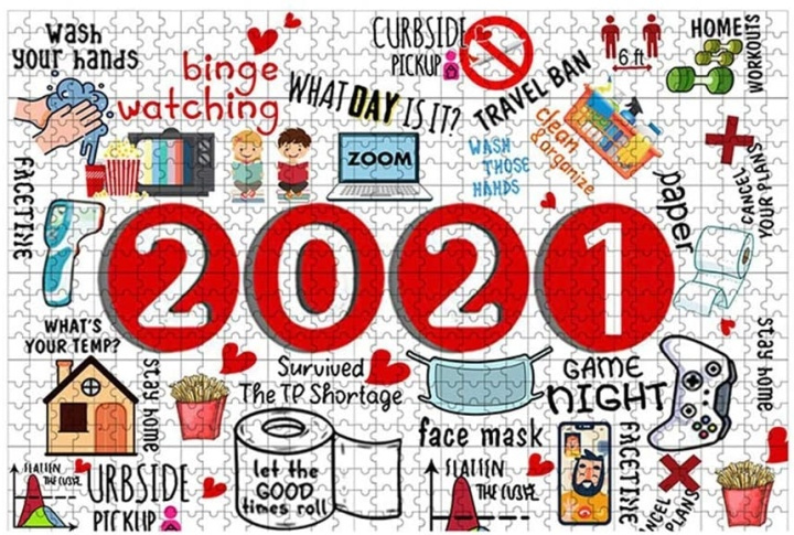 2021 Puzzel 1000 stukjes in de groep SPEELGOED, KINDER- & BABYPRODUCTEN / Speelgoed / Puzzels bij TP E-commerce Nordic AB (38-82611)
