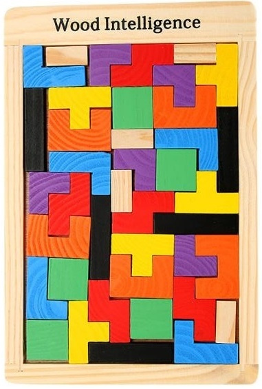 IQ-puzzel van hout voor kinderen in de groep SPEELGOED, KINDER- & BABYPRODUCTEN / Speelgoed / Kinderpuzzel bij TP E-commerce Nordic AB (38-82618)