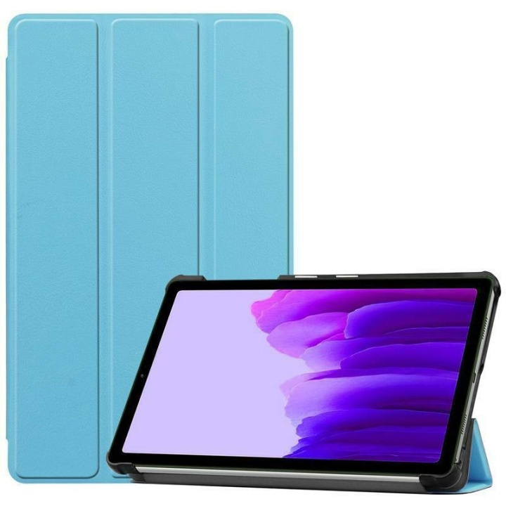 Tri-fold fodral med stativfunktion för Galaxy Tab A7 10.4 T500-T505, Ljusblå in de groep SMARTPHONE & TABLETS / Tablet bescherming / Samsung tablets bij TP E-commerce Nordic AB (38-82849)