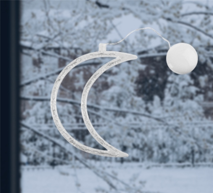 LED-lamp voor Kerstmis, Moon in de groep HOME ELECTRONICS / Verlichting / Kerstverlichting bij TP E-commerce Nordic AB (38-82920)