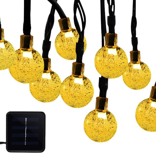 Rond lichtsnoer 22M op zonne-energie, warm wit in de groep HUISHOUDEN & TUIN / Elektriciteit & Verlichting / Buitenverlichting / Zonnecelverlichting bij TP E-commerce Nordic AB (38-82924)
