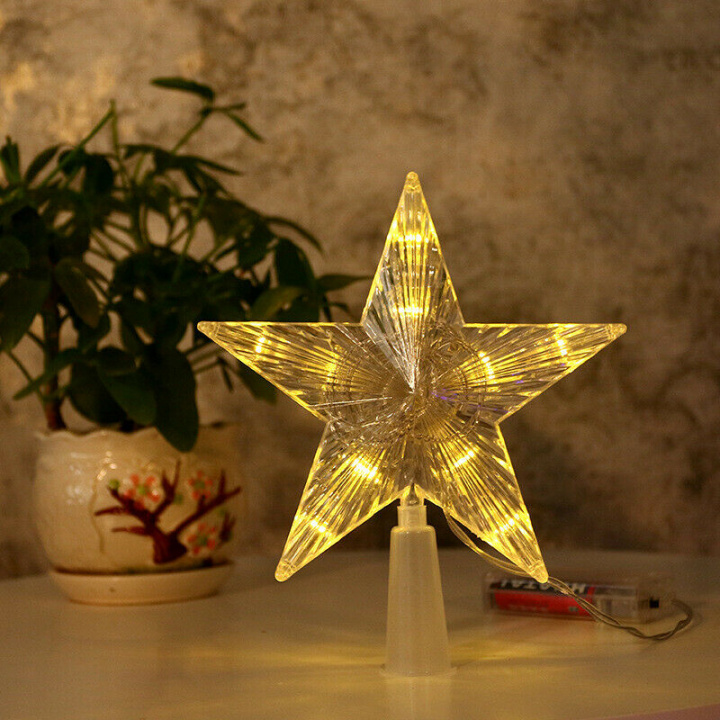 Kerstboomlamp ster, warm wit in de groep HOME ELECTRONICS / Verlichting / Kerstverlichting bij TP E-commerce Nordic AB (38-82925)