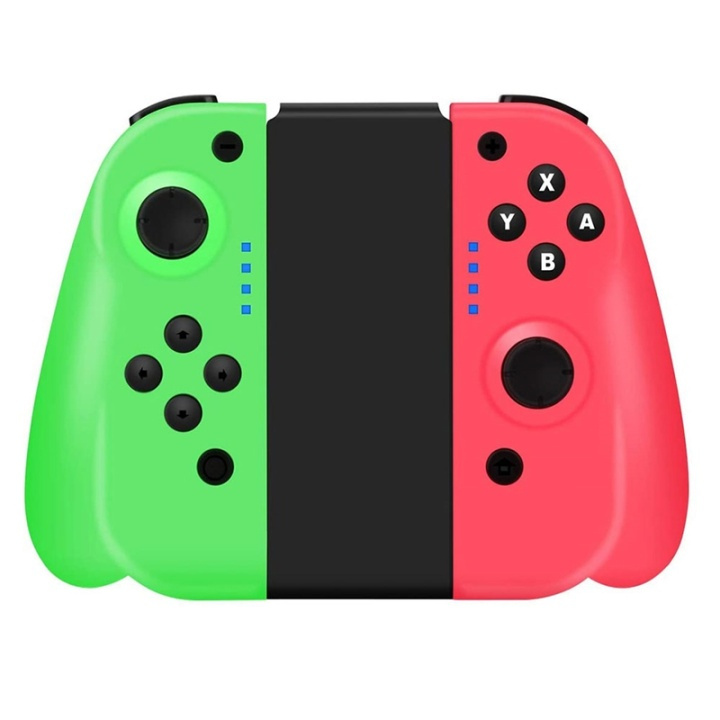 Gamepad voor Nintendo Switch, Groen/Roze in de groep HOME ELECTRONICS / Spelconsoles en accessoires / Nintendo Switch / Accessoires bij TP E-commerce Nordic AB (38-82955)