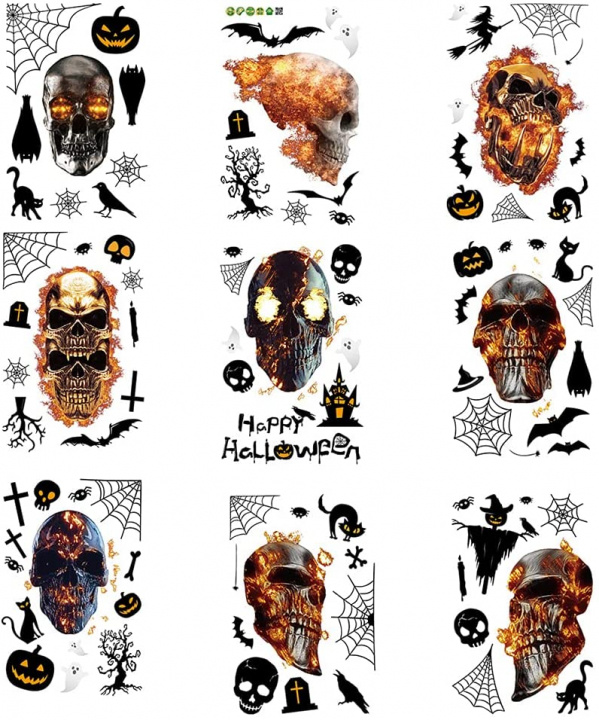 Soepele muurdecoraties met Halloween-motieven, 30x20 in de groep HUISHOUDEN & TUIN / Interieur / Halloween bij TP E-commerce Nordic AB (38-83049)