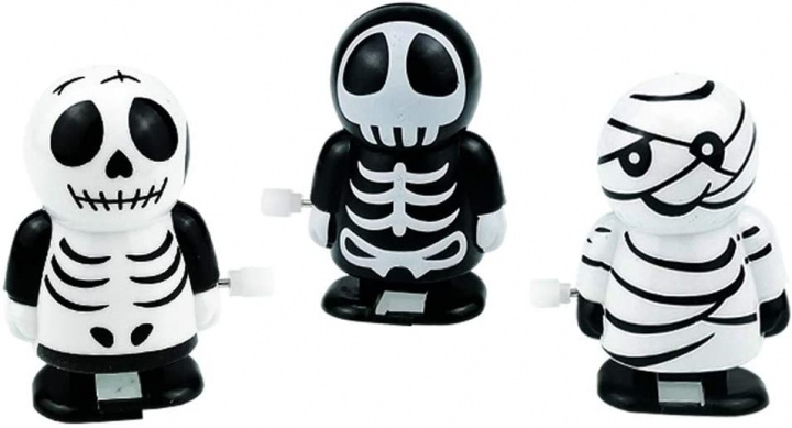 3 opwindbare skeletten, Halloween-speelgoed in de groep HUISHOUDEN & TUIN / Interieur / Halloween bij TP E-commerce Nordic AB (38-83065)