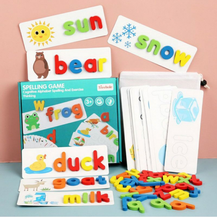 Leer Engels - spellingspel voor kinderen in de groep SPEELGOED, KINDER- & BABYPRODUCTEN / Speelgoed / Tekenen & Tellen bij TP E-commerce Nordic AB (38-83078)