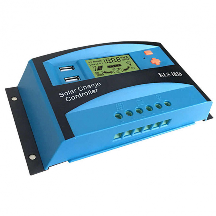 Laadregelaar voor zonnepaneel, LED 30A in de groep HUISHOUDEN & TUIN / Elektriciteit & Verlichting / Elektrische installatie / Accessoires bij TP E-commerce Nordic AB (38-83105)