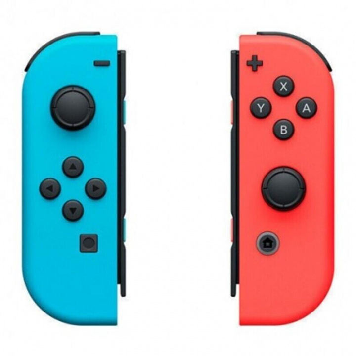 Controllers to Nintendo Switch, Blue/Red in de groep HOME ELECTRONICS / Spelconsoles en accessoires / Nintendo Switch / Accessoires bij TP E-commerce Nordic AB (38-83126)