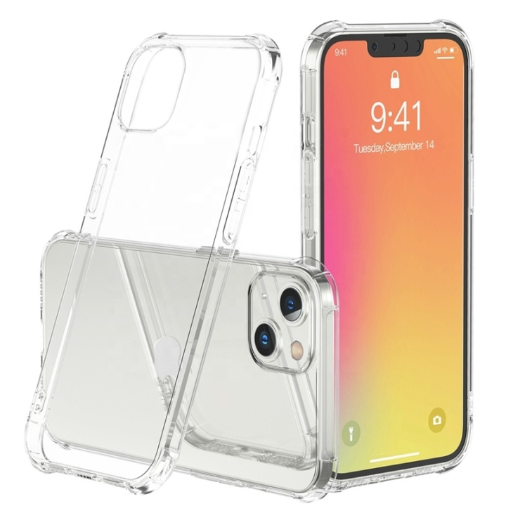 Transparant TPU-hoesje voor iPhone 13 in de groep SMARTPHONE & TABLETS / Mobielbescherming / Apple / iPhone 13 / Hoesjes bij TP E-commerce Nordic AB (38-83127)