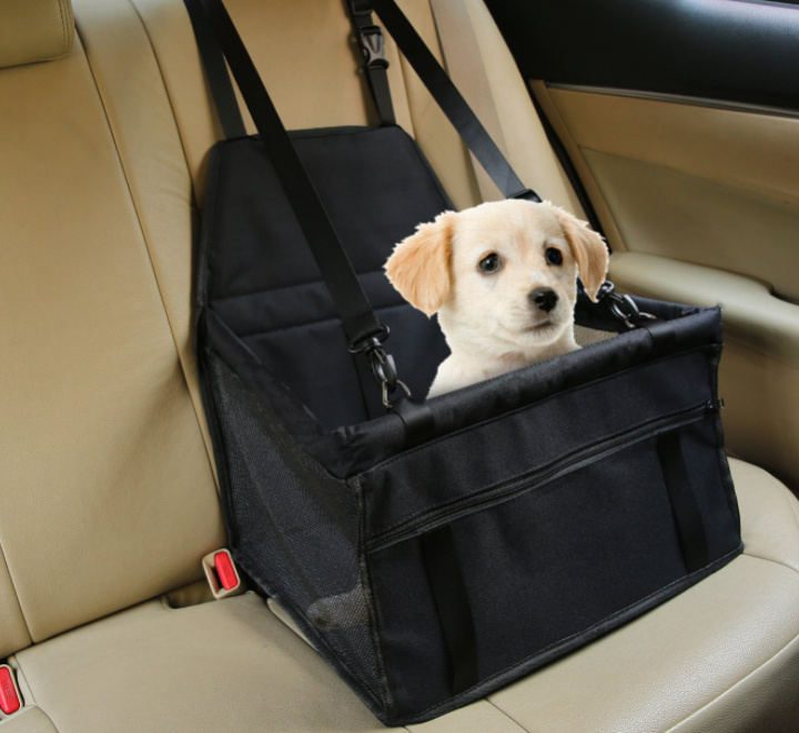 Pet car bag, black, small in de groep HUISHOUDEN & TUIN / Huisdieraccessoires / Hond bij TP E-commerce Nordic AB (38-83179)