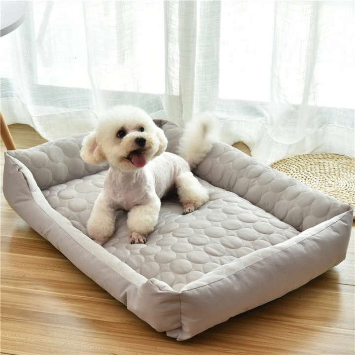 Hondenbed, grijs, 6 0cm in de groep HUISHOUDEN & TUIN / Huisdieraccessoires / Hond bij TP E-commerce Nordic AB (38-83182)