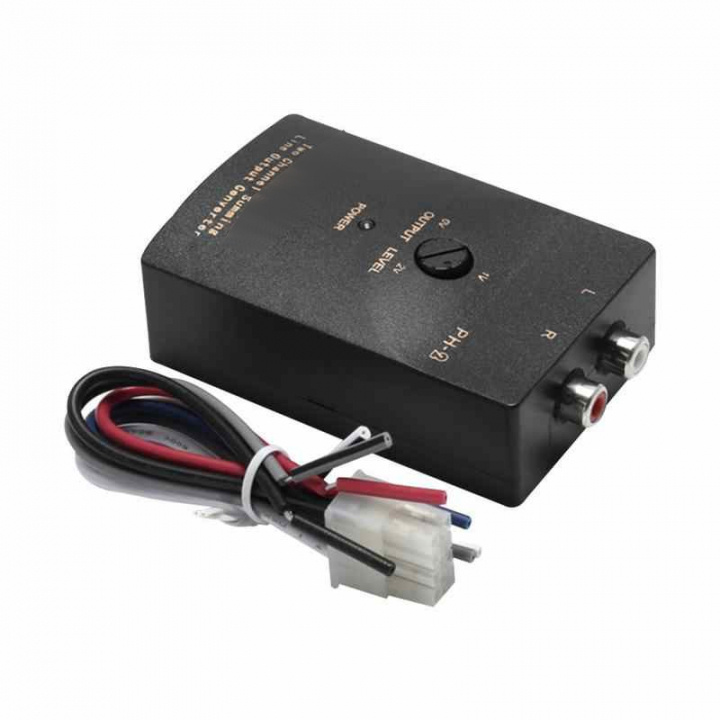 Hoog naar laag 2-kanaals lijnuitgangsconverter in de groep AUTO / Autoaudio & Multimedia / Accessoires bij TP E-commerce Nordic AB (38-83224)