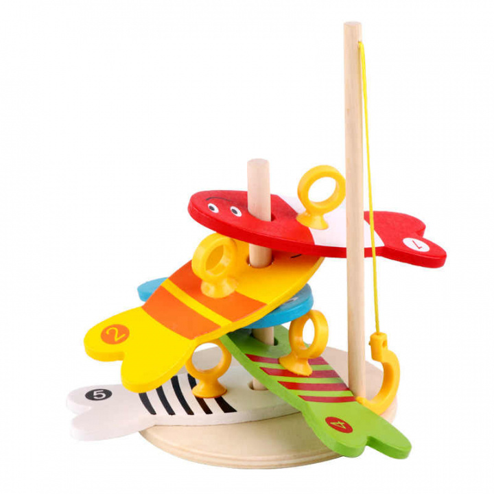 Visspel, stapel vis in de groep SPEELGOED, KINDER- & BABYPRODUCTEN / Spelletje / Bordspellen bij TP E-commerce Nordic AB (38-83242)