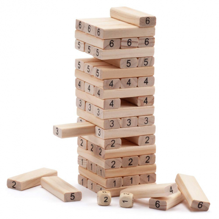 Bouwstenen, stapelspellen in de groep SPEELGOED, KINDER- & BABYPRODUCTEN / Spelletje / Bordspellen bij TP E-commerce Nordic AB (38-83243)