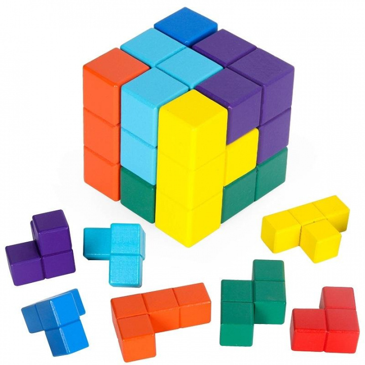 3D Puzzel kub in de groep SPEELGOED, KINDER- & BABYPRODUCTEN / Speelgoed / Puzzels bij TP E-commerce Nordic AB (38-83247)