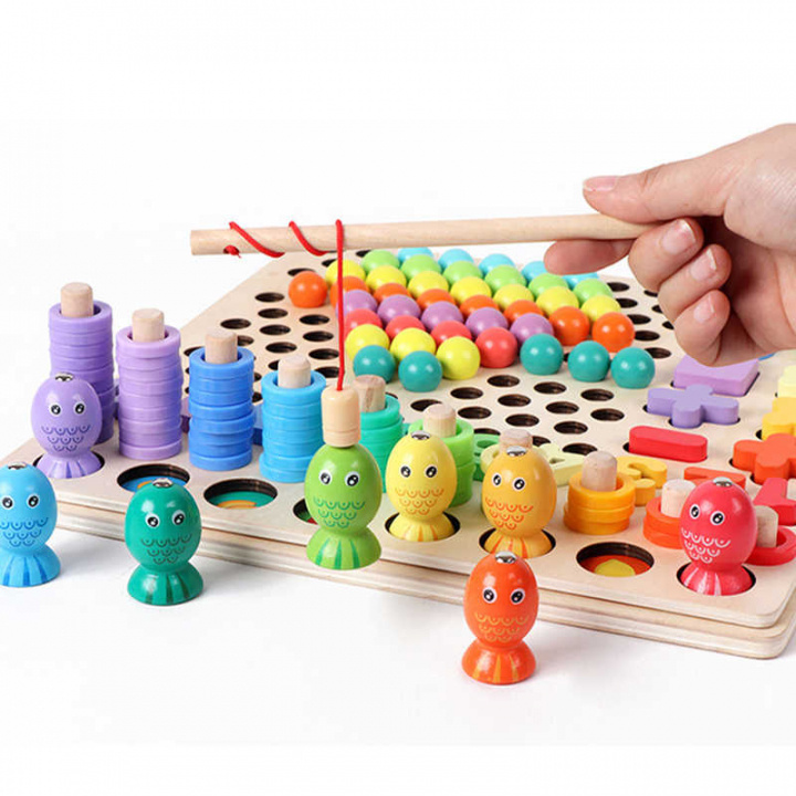 13-in-1 wiskunde bordspel - logaritmische oplossingen in de groep SPEELGOED, KINDER- & BABYPRODUCTEN / Spelletje / Kinderspellen bij TP E-commerce Nordic AB (38-83263)