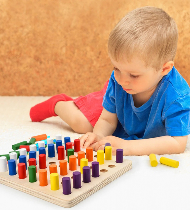 Multisensorisch speelgoed voor grijp- en kleurtraining in de groep SPEELGOED, KINDER- & BABYPRODUCTEN / Speelgoed / Speelgoed bij TP E-commerce Nordic AB (38-83265)