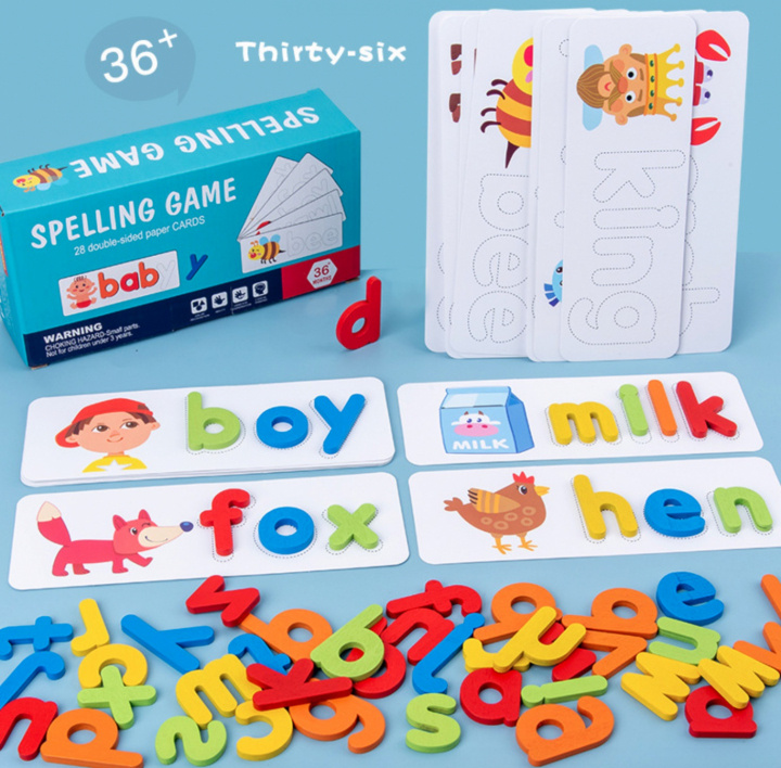 Woordspel - woorden leren in het Engels in de groep SPEELGOED, KINDER- & BABYPRODUCTEN / Spelletje / Kinderspellen bij TP E-commerce Nordic AB (38-83268)