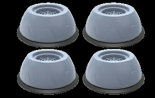 Anti-vibration and anti-slip rubber feet for e.g. washing machine, 4 pcs in de groep HUISHOUDEN & TUIN / Huishoudelijke apparaten / Accessoires Huishoudelijke Apparaten bij TP E-commerce Nordic AB (38-83296)