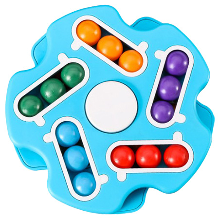 Fidget Spinner met puzzel, Blauw in de groep SPEELGOED, KINDER- & BABYPRODUCTEN / Speelgoed / Fidget Spinners bij TP E-commerce Nordic AB (38-83310)
