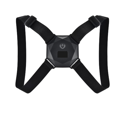 Houdingsondersteunend vest voor een betere houding en rugondersteuning, Zwart in de groep SPORT, VRIJE TIJD & HOBBY / Oefen materiaal / Houdingsondersteuning & revalidatie bij TP E-commerce Nordic AB (38-83347)