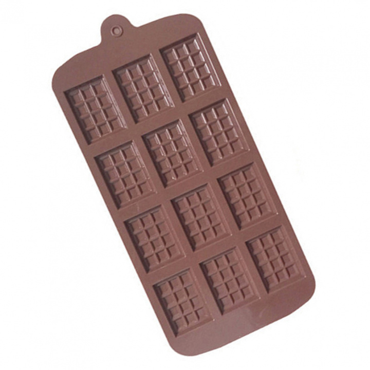 Chocolate mold tray, Squares in de groep HUISHOUDEN & TUIN / Keukengerei / Bakaccessoires bij TP E-commerce Nordic AB (38-83363)