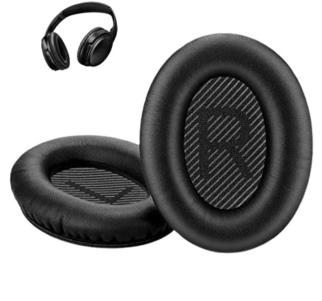 Utbytbara Öronkuddar kompatibla med Bose Quiet Comfort 35 / QC35 in de groep HOME ELECTRONICS / Audio & Beeld / Koptelefoon & Accessoires / Accessoires bij TP E-commerce Nordic AB (38-83501)