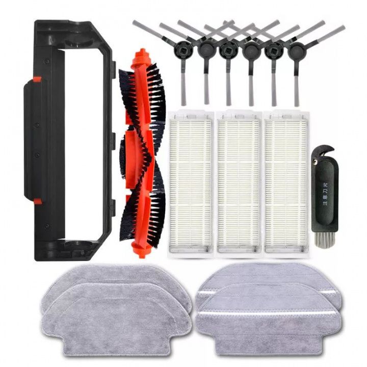 Reserveonderdelenkit voor Xiaomi Mi Robotstofzuiger, S60 S65 S50 E25 E35 in de groep HUISHOUDEN & TUIN / Schoonmaakproducten / Stofzuigers & Accessoires / Accessoires / Filters bij TP E-commerce Nordic AB (38-83579)