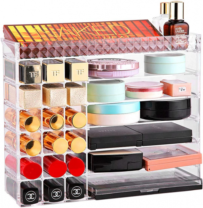 Make-up opbergdoos in de groep BEAUTY & HEALTH / Makeup / Tools & Make-up set / Overig gereedschap bij TP E-commerce Nordic AB (38-83587)