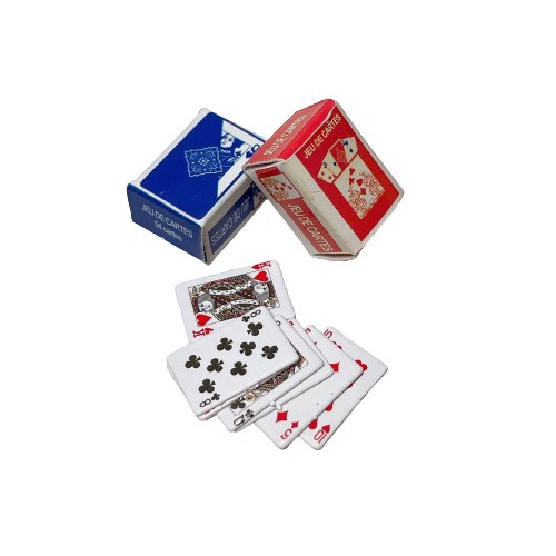 Minikaartspel in schaal 1:12 in de groep SPEELGOED, KINDER- & BABYPRODUCTEN / Spelletje / Bordspellen bij TP E-commerce Nordic AB (38-83735)