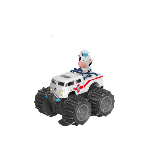 Grappige elektrische ziekenwagen in de groep SPEELGOED, KINDER- & BABYPRODUCTEN / Speelgoed / Speelgoedauto\'s bij TP E-commerce Nordic AB (38-83918)