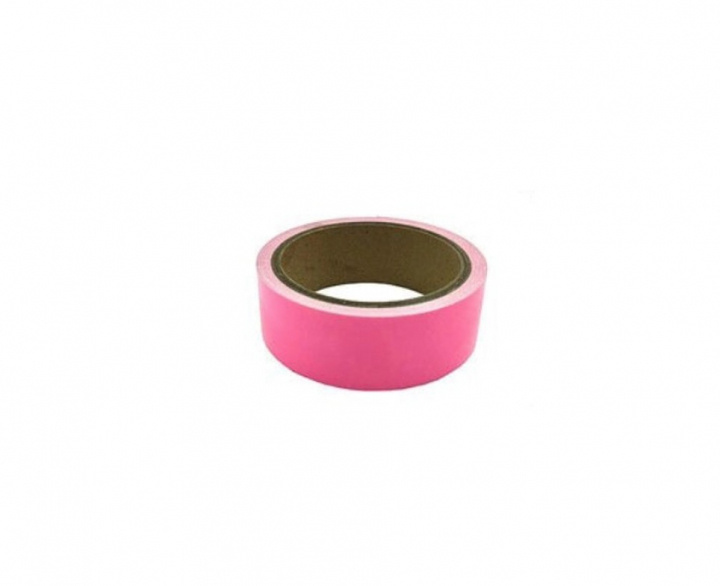 Glow-in-the-dark Tape 15mm 5m, Roze in de groep HUISHOUDEN & TUIN / Kantoormateriaal / Tape/lijm bij TP E-commerce Nordic AB (38-83950)