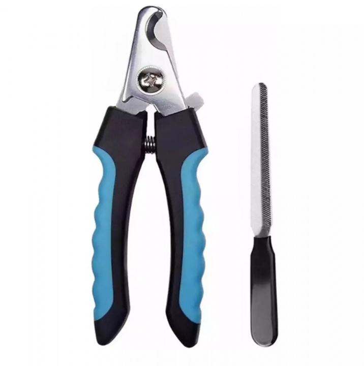 Kloklipper set 16cm, Blauw in de groep HUISHOUDEN & TUIN / Huisdieraccessoires / Hond bij TP E-commerce Nordic AB (38-83973)