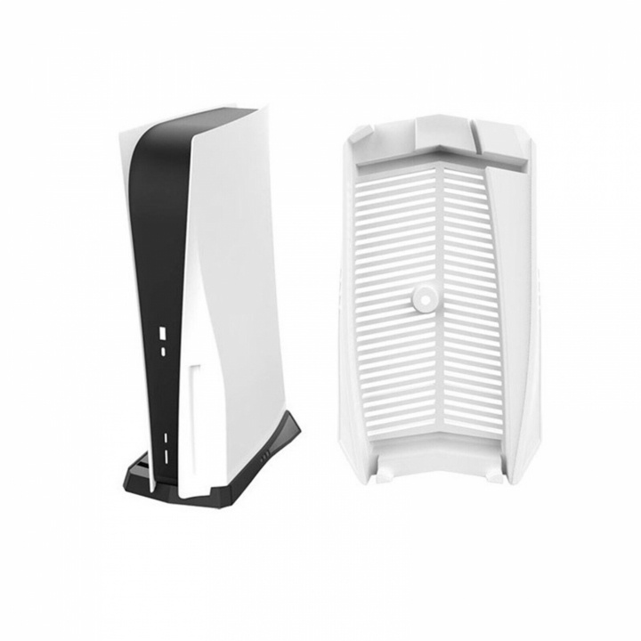 Verticaal statief voor Playstation 5, Wit in de groep HOME ELECTRONICS / Spelconsoles en accessoires / Sony PlayStation 5 / Accessoires bij TP E-commerce Nordic AB (38-83980)