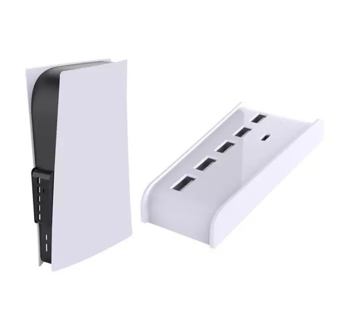 USB-Hub voor Playstation 5, 5-poorten in de groep HOME ELECTRONICS / Spelconsoles en accessoires / Sony PlayStation 5 / Accessoires bij TP E-commerce Nordic AB (38-83982)