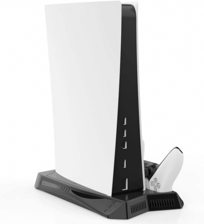 Statief met Cooling Fan en Charging Station voor PS5 in de groep HOME ELECTRONICS / Spelconsoles en accessoires / Sony PlayStation 5 / Accessoires bij TP E-commerce Nordic AB (38-83984)