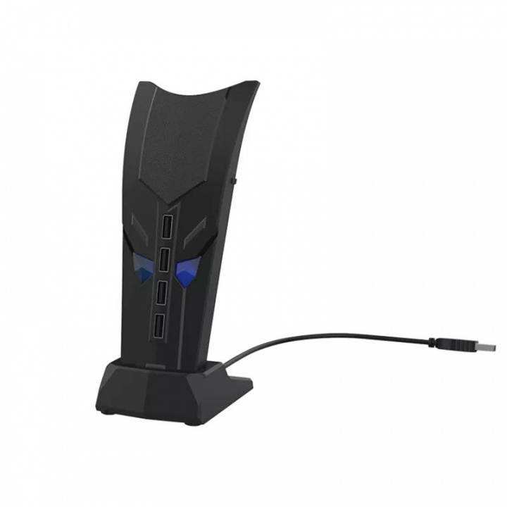 4-in-1 USB-hub voor Playstation 5 in de groep HOME ELECTRONICS / Spelconsoles en accessoires / Sony PlayStation 5 bij TP E-commerce Nordic AB (38-83990)