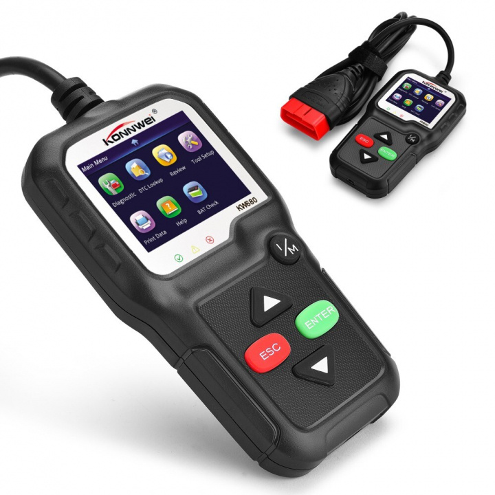 Konnwei Diagnostisch hulpmiddel met OBD2-foutencodelezer in de groep AUTO / Diagnostisch hulpmiddel / Foutcodelezer bij TP E-commerce Nordic AB (38-84012)