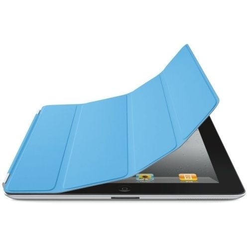 Smart cover/ställ, iPad 2/3/4 (Ljusblå) in de groep SMARTPHONE & TABLETS / Tablet bescherming / Apple iPad bij TP E-commerce Nordic AB (38-8420)