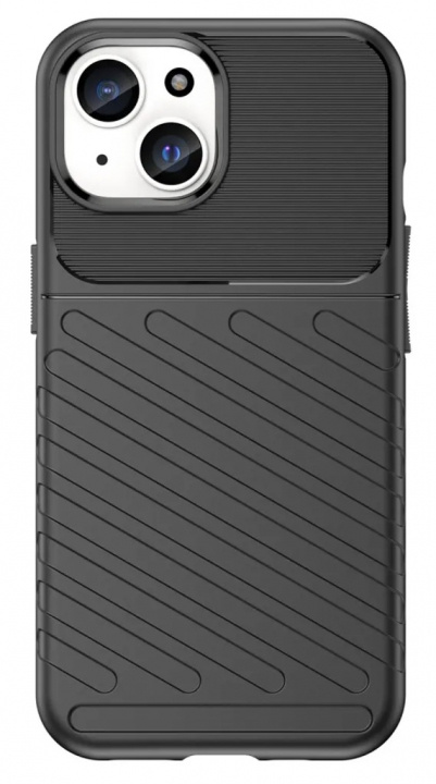 TPU cover for iPhone 15 Pro Max, black in de groep SMARTPHONE & TABLETS / Mobielbescherming / Apple / iPhone 15 bij TP E-commerce Nordic AB (38-84261)