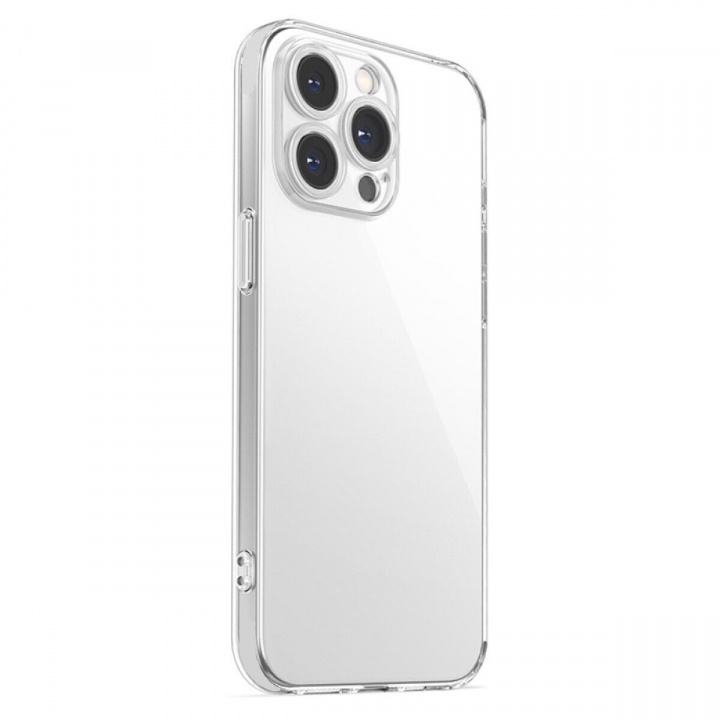 Slimmat skal i TPU till iPhone 15, Transparent in de groep SMARTPHONE & TABLETS / Mobielbescherming / Apple / iPhone 15 bij TP E-commerce Nordic AB (38-84270)