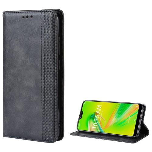 PU lederen hoesje met kaartsleuf voor iPhone 15 Pro, zwart in de groep SMARTPHONE & TABLETS / Mobielbescherming / Apple / iPhone 15 bij TP E-commerce Nordic AB (38-84276)