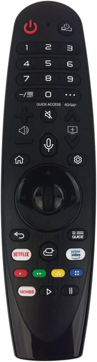Fjärrkontroll till LG Smart TV (Ersätter LG AN-MR600 Magic Remote) in de groep HOME ELECTRONICS / Audio & Beeld / TV & Accessoires / Afstandsbedieningen bij TP E-commerce Nordic AB (38-84297)
