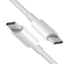 USB-C cable - 0,3 m, White - iPhone 15 compatible in de groep SMARTPHONE & TABLETS / Opladers & Kabels / Kabels / Kabels Type C bij TP E-commerce Nordic AB (38-84301)