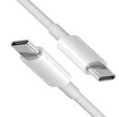 USB-C kabel - 3 m - Wit - Geschikt voor iPhone 15 in de groep SMARTPHONE & TABLETS / Opladers & Kabels / Kabels / Kabels Type C bij TP E-commerce Nordic AB (38-84304)