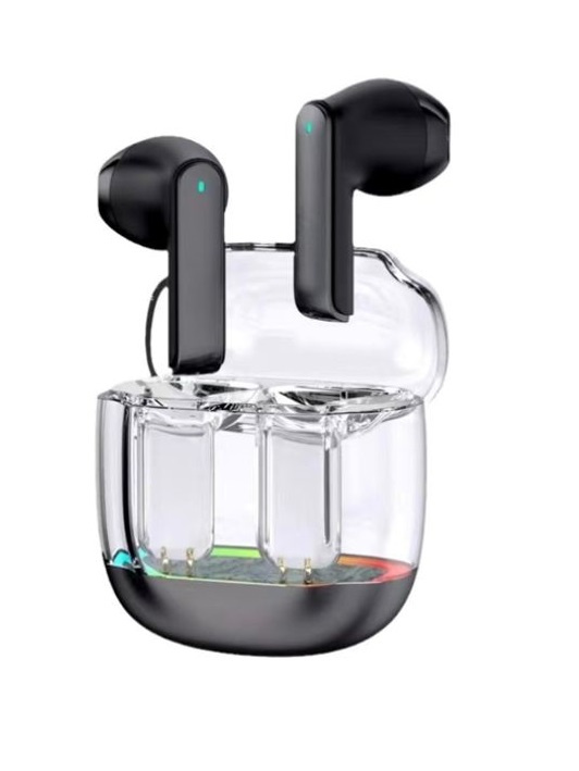 True Wireless Bluetooth headset med transparent LED-case in de groep HOME ELECTRONICS / Audio & Beeld / Koptelefoon & Accessoires / Koptelefoon bij TP E-commerce Nordic AB (38-84355)